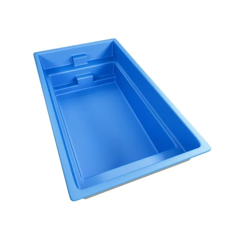 Masterbuilt Avanti fibreglass pool shell showing its shape