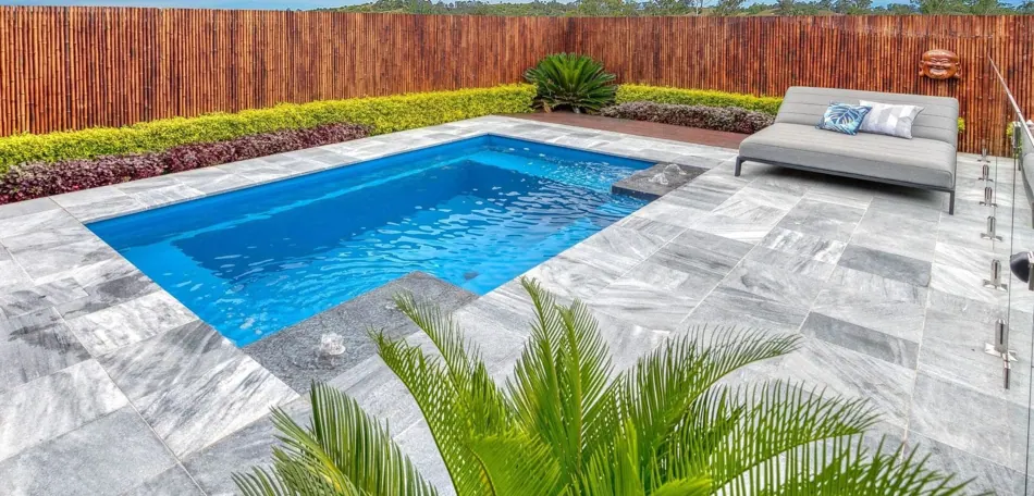 Nirvana pool design in an outdoor space